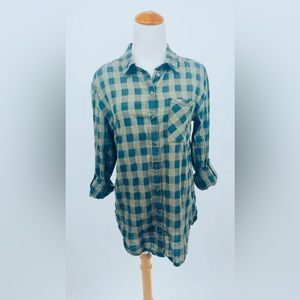SANCTUARY PLAID SHIRT